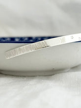 Load image into Gallery viewer, Dainty Sterling Silver Sea, Crescent Moon & Stars Bangle