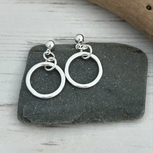 Mini Dangly Ring Earrings