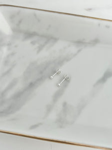 Tiny Sterling Silver Studs