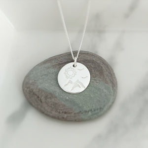 Sunshine Mountain View Necklace