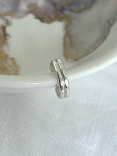 Load image into Gallery viewer, Double Band Ear Cuff Sterling Silver