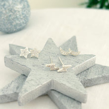 Load image into Gallery viewer, Mini Sparkly Lightning Bolt Studs