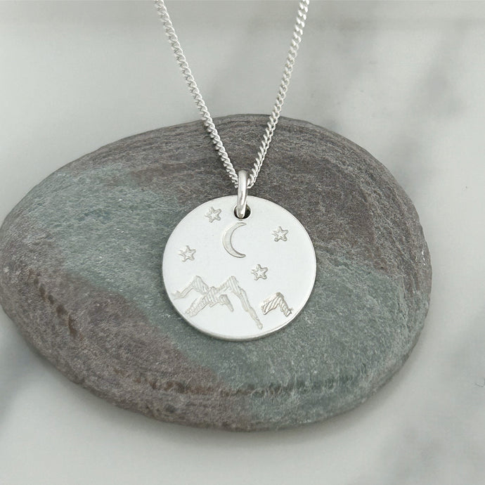 Moonlight Mountain Necklace