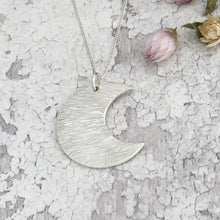 Load image into Gallery viewer, Large Crescent Moon Necklace