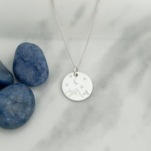 Moonlight Mountain Necklace