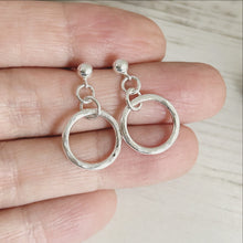 Load image into Gallery viewer, Mini Dangly Ring Earrings