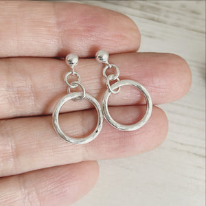 Mini Dangly Ring Earrings