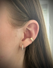 Load image into Gallery viewer, Wide Gold Ear Cuff