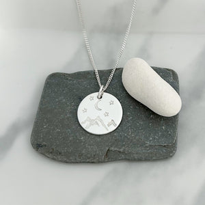 Moonlight Mountain Necklace