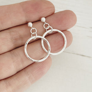 Midi Dangly Hoop Earrings