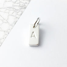 Load image into Gallery viewer, Tiny Initial Pendant Necklace