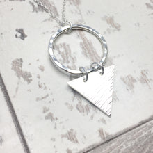 Load image into Gallery viewer, Long Triangle Necklace