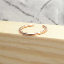 Load image into Gallery viewer, Rose Gold Filled Toe Ring, Minimalist and Dainty