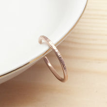 Load image into Gallery viewer, Rose Gold Filled Toe Ring, Minimalist and Dainty