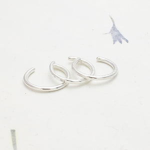 Dainty Silver Ear Cuff