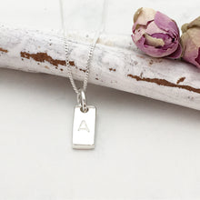 Load image into Gallery viewer, Tiny Initial Pendant Necklace