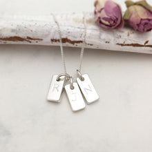 Load image into Gallery viewer, Tiny Initial Pendant Necklace