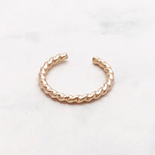 Load image into Gallery viewer, Twisted Gold Filled Ear Cuff