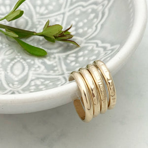 Chunky Gold Filled Toe Ring