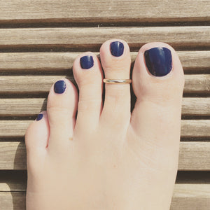 Chunky Gold Filled Toe Ring