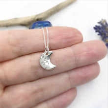 Load image into Gallery viewer, Mini Crescent Moon Necklace