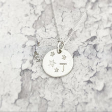 Load image into Gallery viewer, Star Initial Necklace