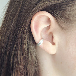 Statement Sterling Silver Ear Cuff