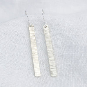 Textured Pendant Earrings