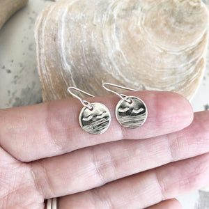 Sea and Birds Earrings