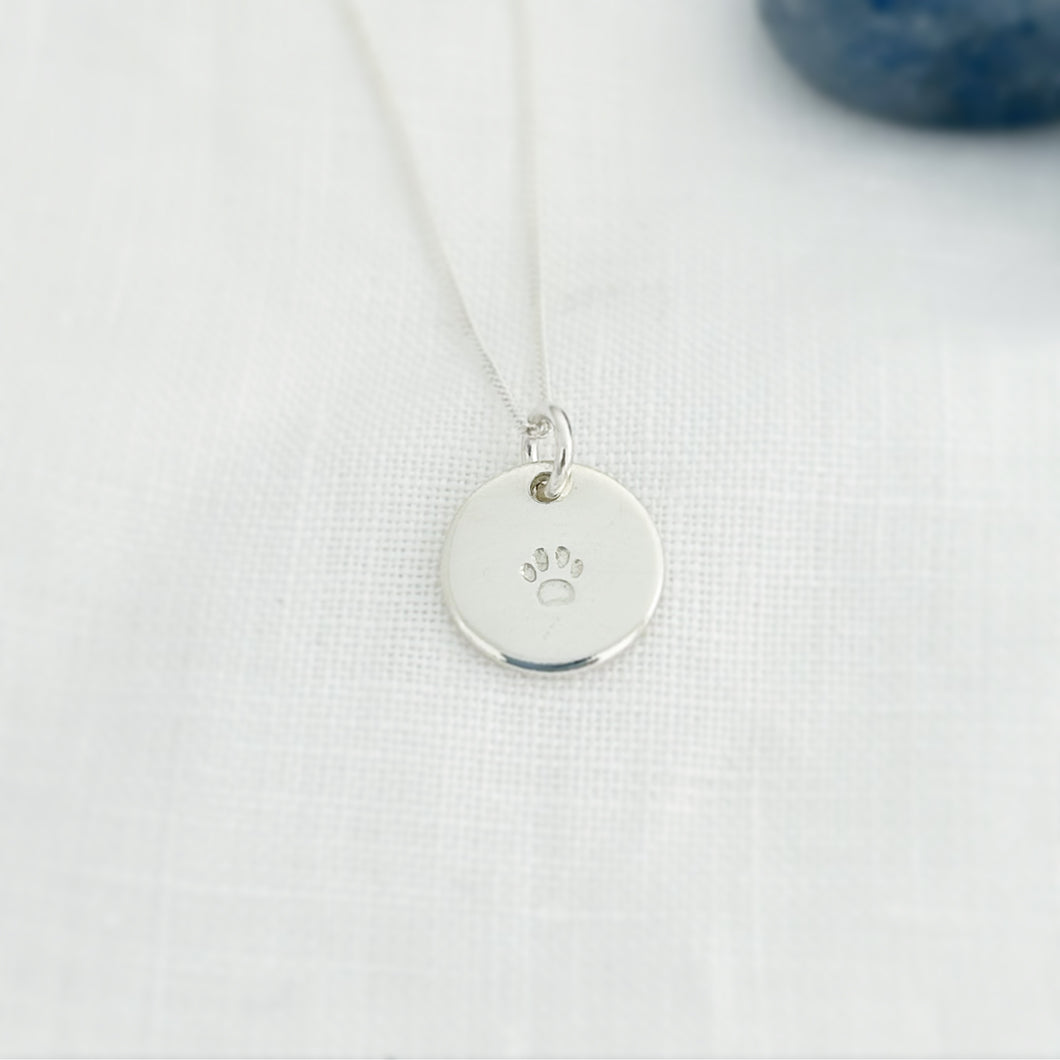 Paw Print Necklace