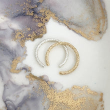 Load image into Gallery viewer, Dainty Sparkly Sterling Silver Ear and Gold Filled Ear Cuff