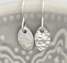 Load image into Gallery viewer, Hammered Drop Earrings