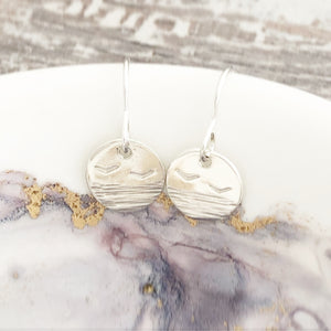 Sea and Birds Earrings