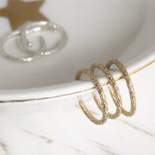 Load image into Gallery viewer, Dainty Sparkly Sterling Silver Ear and Gold Filled Ear Cuff