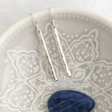 Load image into Gallery viewer, Hammered Pendant Earrings